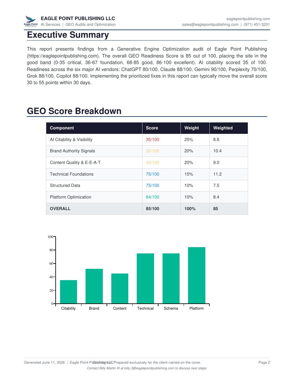 EPP GEO audit report page 2